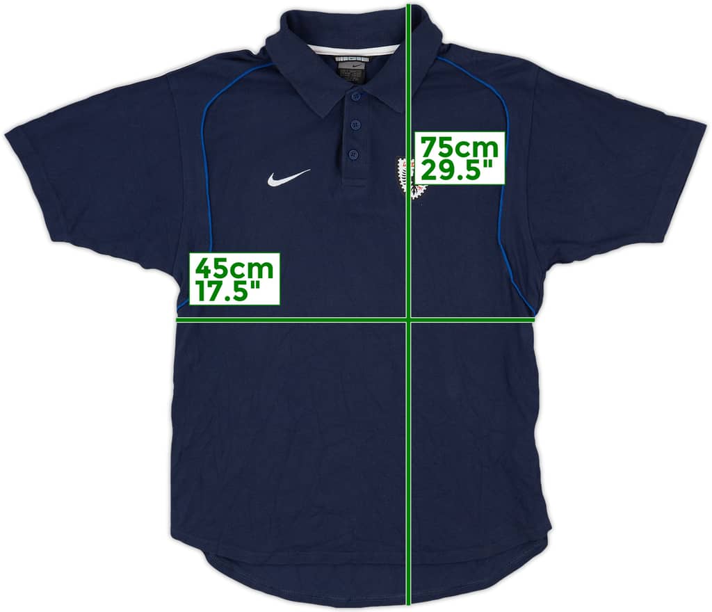 2002-03 FC Aarau Nike Polo Shirt - 9/10 - (S)