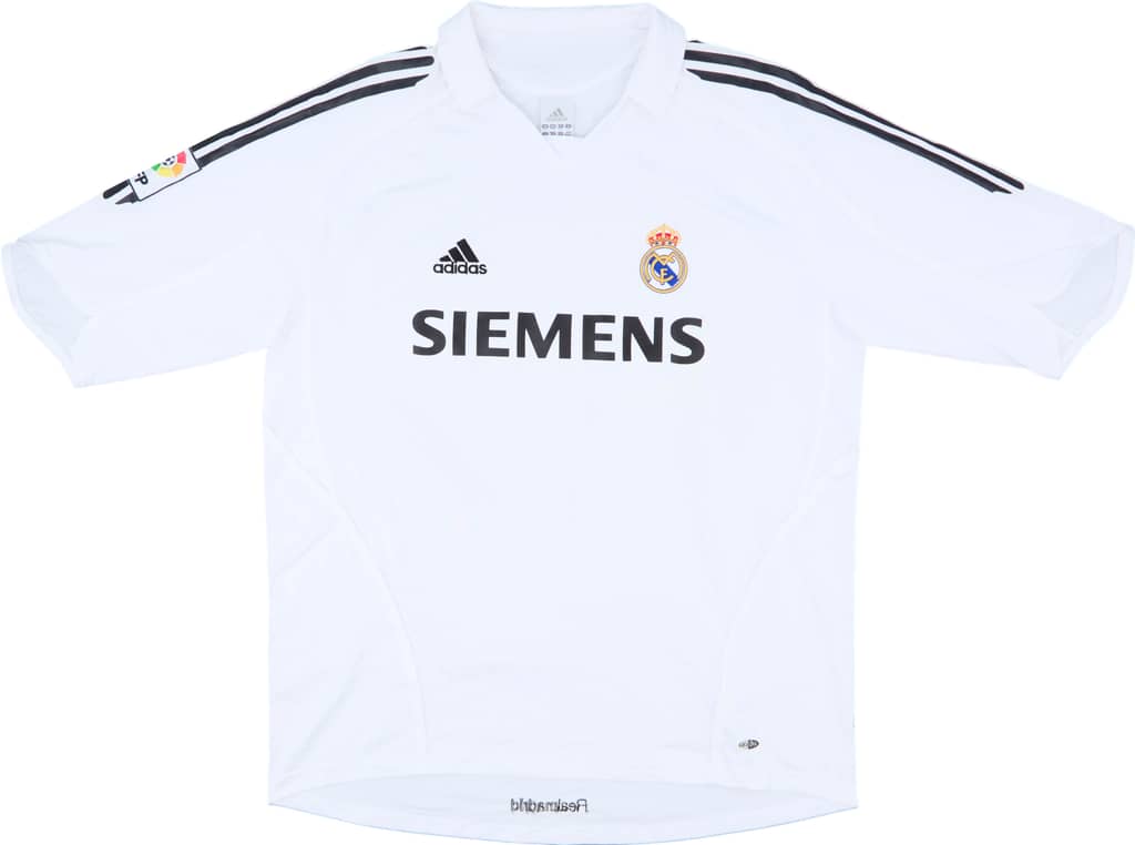 2005-06 Real Madrid Home Shirt Woodgate #18 - 7/10 - (XL)