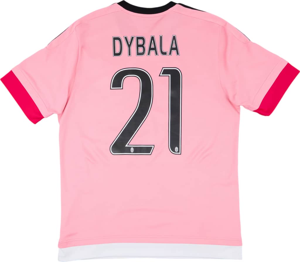 2015-16 Juventus Away Shirt Dybala #21 - 8/10 - (M)