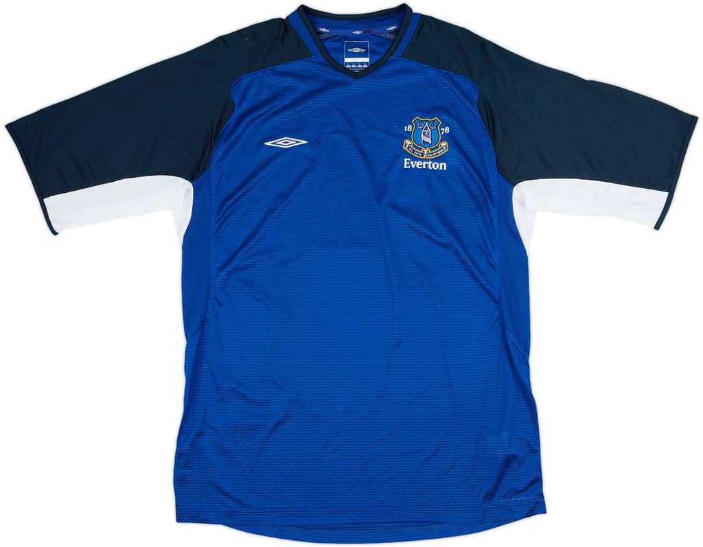 2004-05 Everton Umbro Training Shirt - 7/10 - (L)