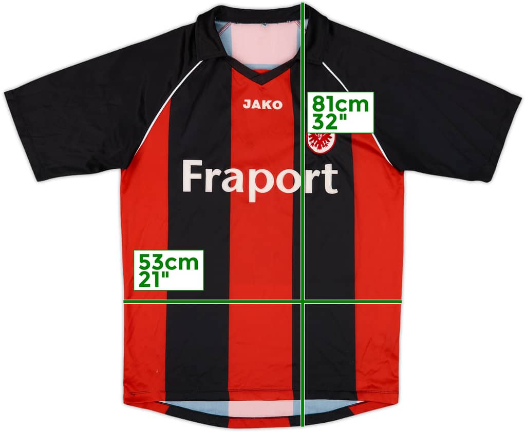 2006-07 Eintracht Frankfurt Home Shirt - 7/10 - (L)