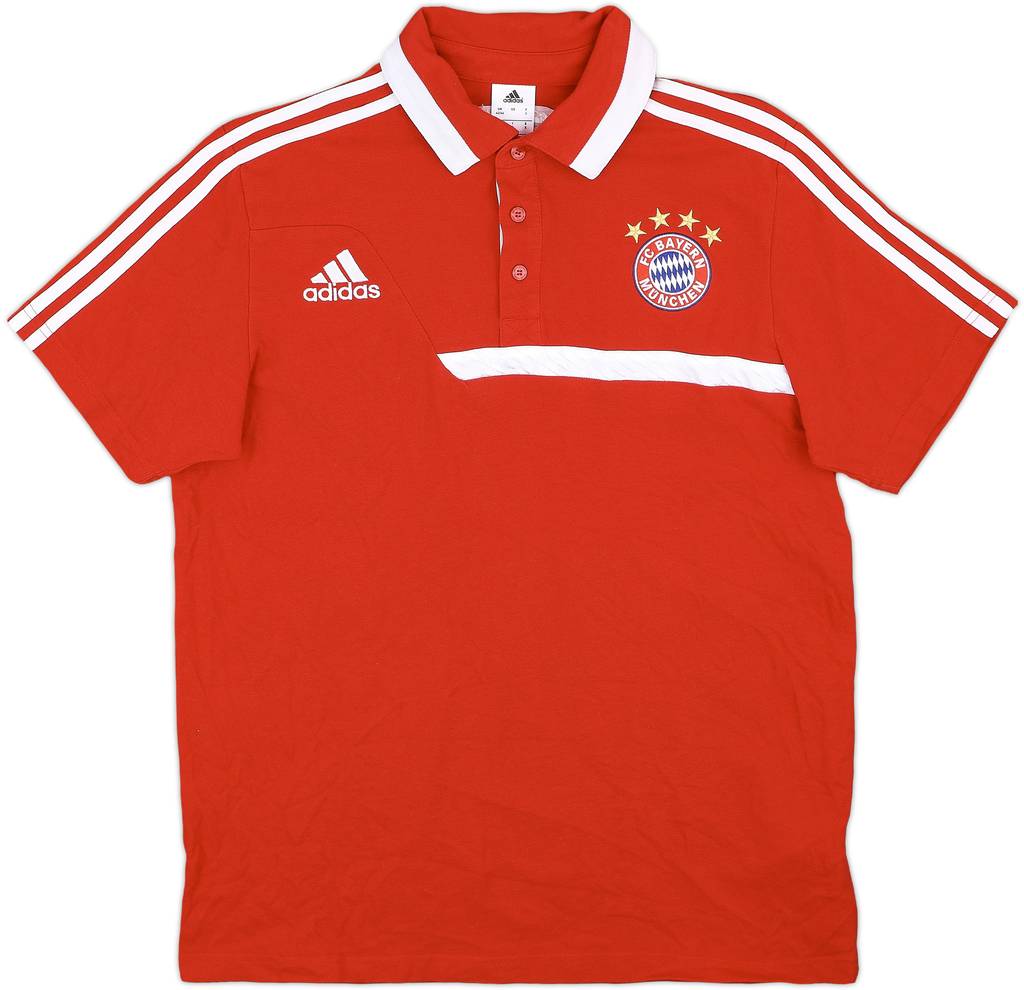 2013-14 Bayern Munich adidas Polo Shirt - 8/10 - (L)