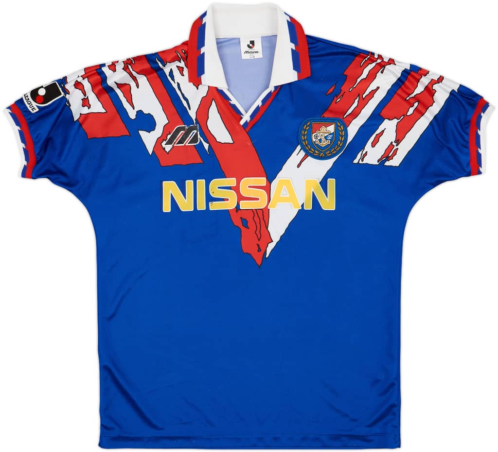 1993-94 Yokohama Marinos Home Shirt - 7/10 - (L)