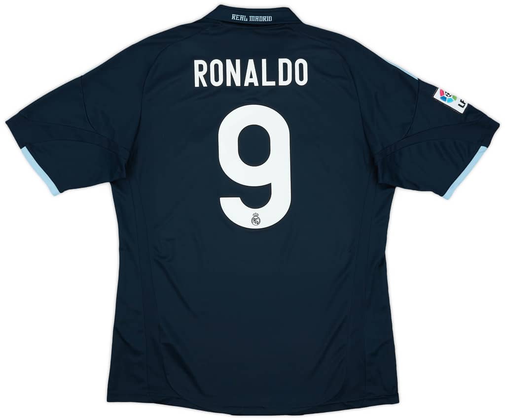 2009-10 Real Madrid Away Shirt Ronaldo #9 - 8/10 - (L)