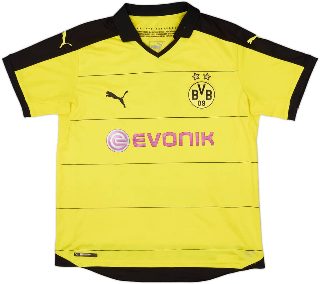 2015-16 Borussia Dortmund Home Shirt Reus #11 - 7/10 - (XL.Boys)