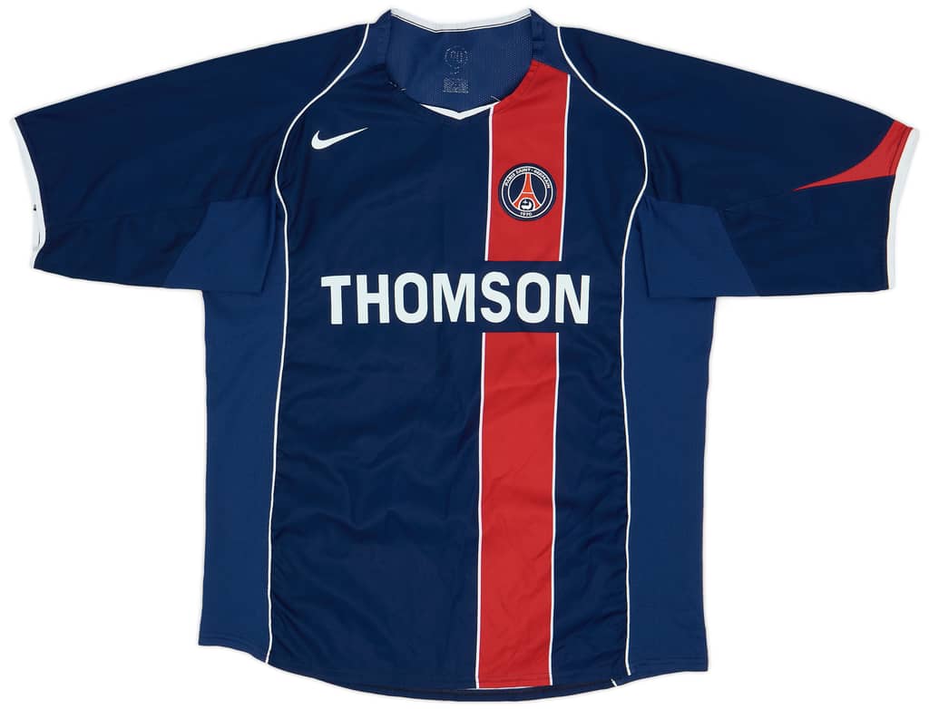 2004-05 Paris Saint-Germain Home Shirt - 6/10 - (XL)