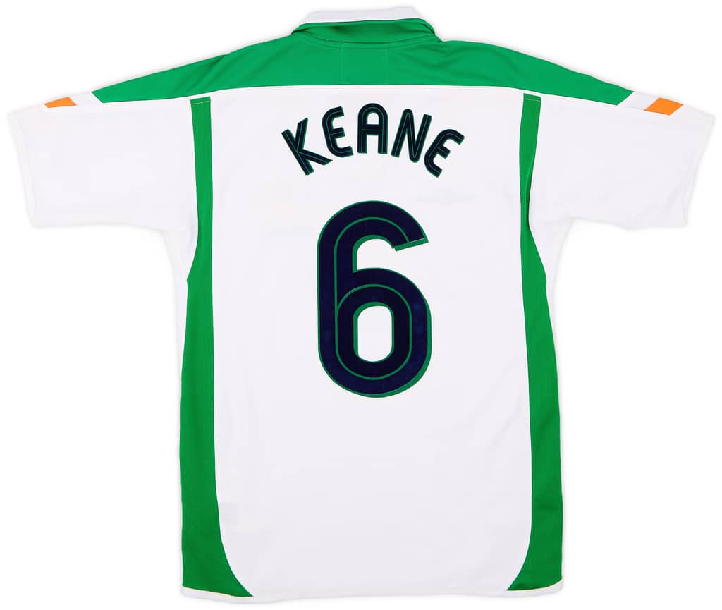 2003-05 Ireland Away Shirt Keane #6 - 8/10 - (S)