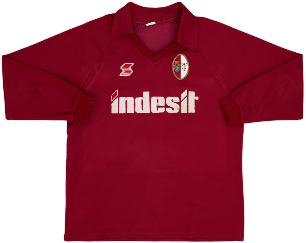 1990-91 Torino Home L/S Shirt - 5/10 - (L)