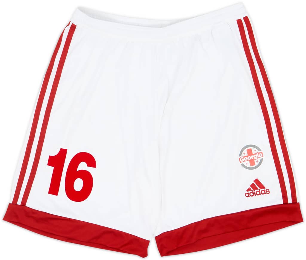 2015-16 Georgia Player Issue Home Shorts #16 - 10/10 - (M)