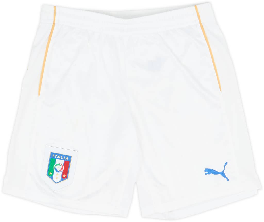 2016-17 Italy Home Shorts - 8/10 - (S)