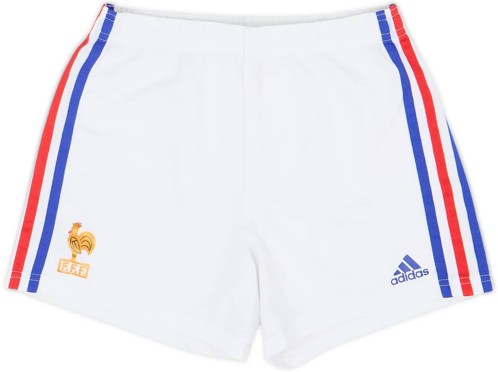 2000-02 France Home Shorts - 5/10 - (M.Boys)
