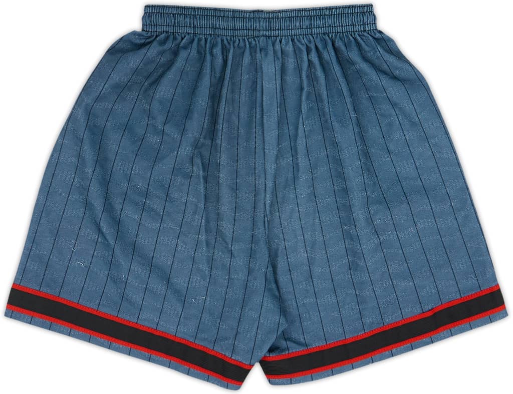 1995-96 Manchester Unido Pantalones Cortos de Visitante - 8/10 - (S.Boys)