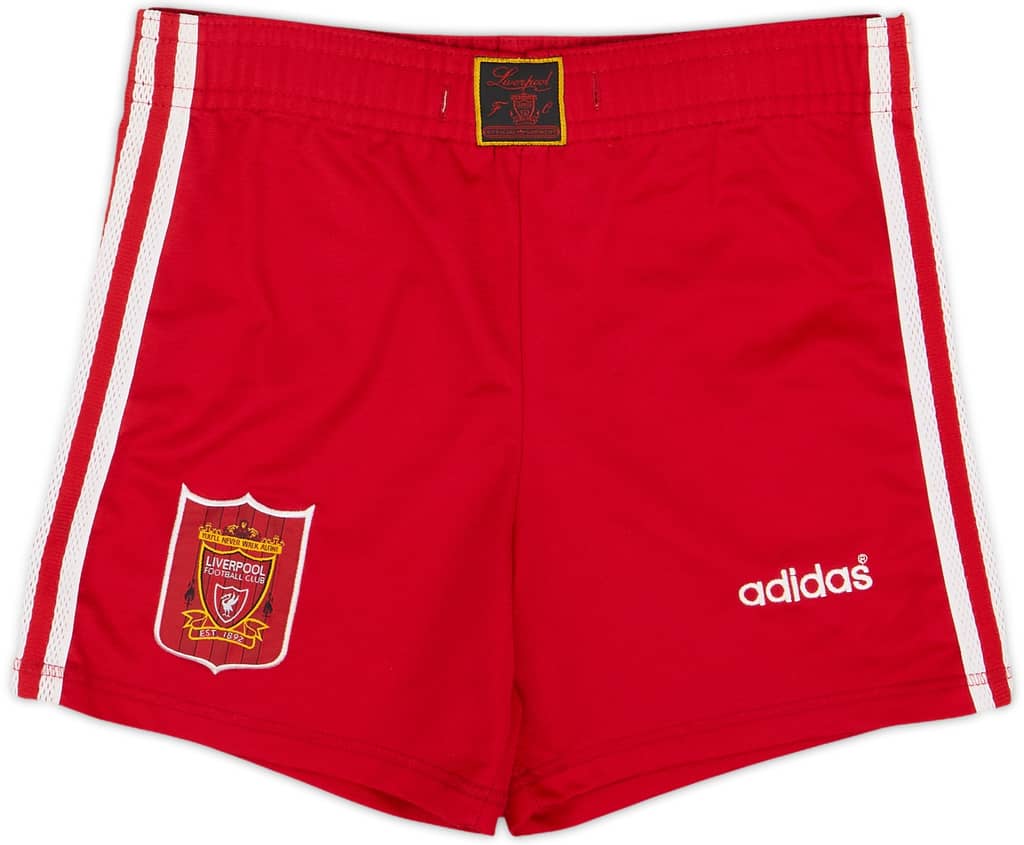 1995-96 Liverpool Home Shorts - 5/10 - (Y)