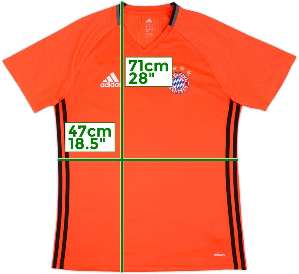 2016-17 Bayern Munich adizero Training Shirt - 8/10 - (M)