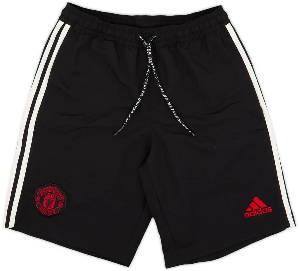 2018-19 Manchester United adidas Training Shorts - 8/10 - (XS)
