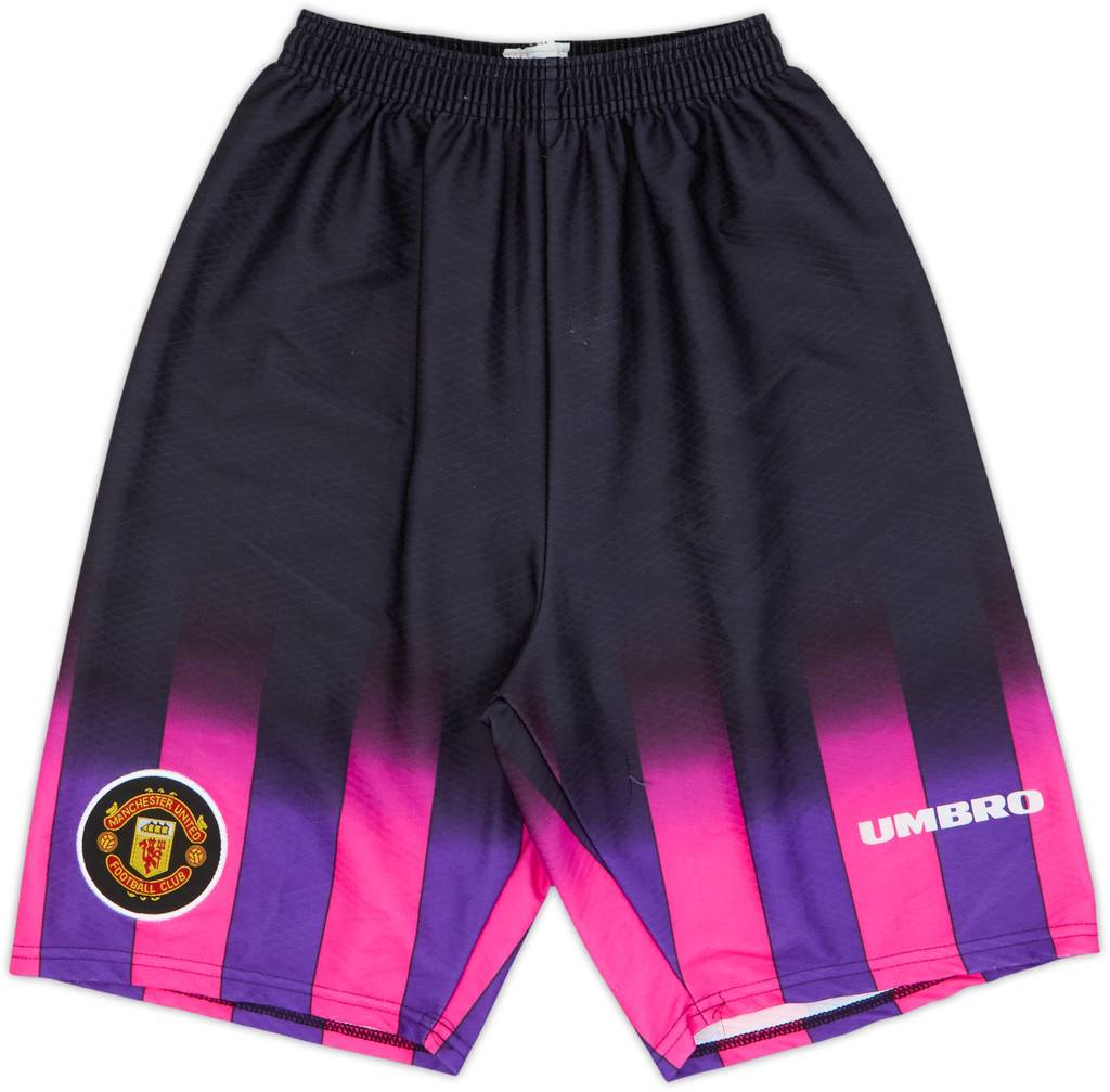 1996-97 Manchester United GK Shorts - 8/10 - (S)