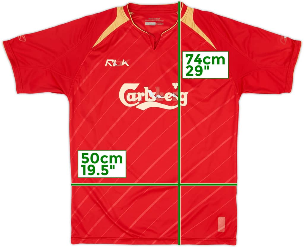 2005-06 Liverpool CL Home Shirt - 4/10 - (M)
