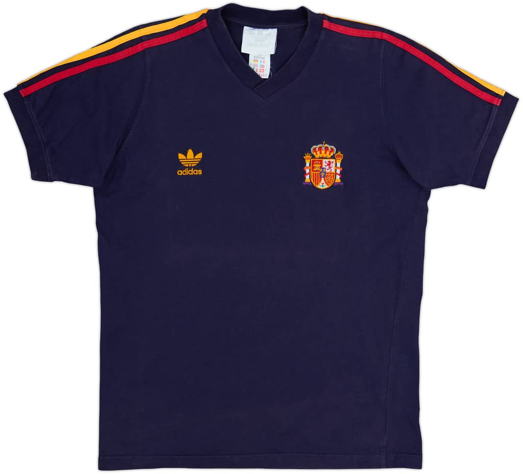 2000-01 Spain adidas Cotton Tee - 8/10 - (L)