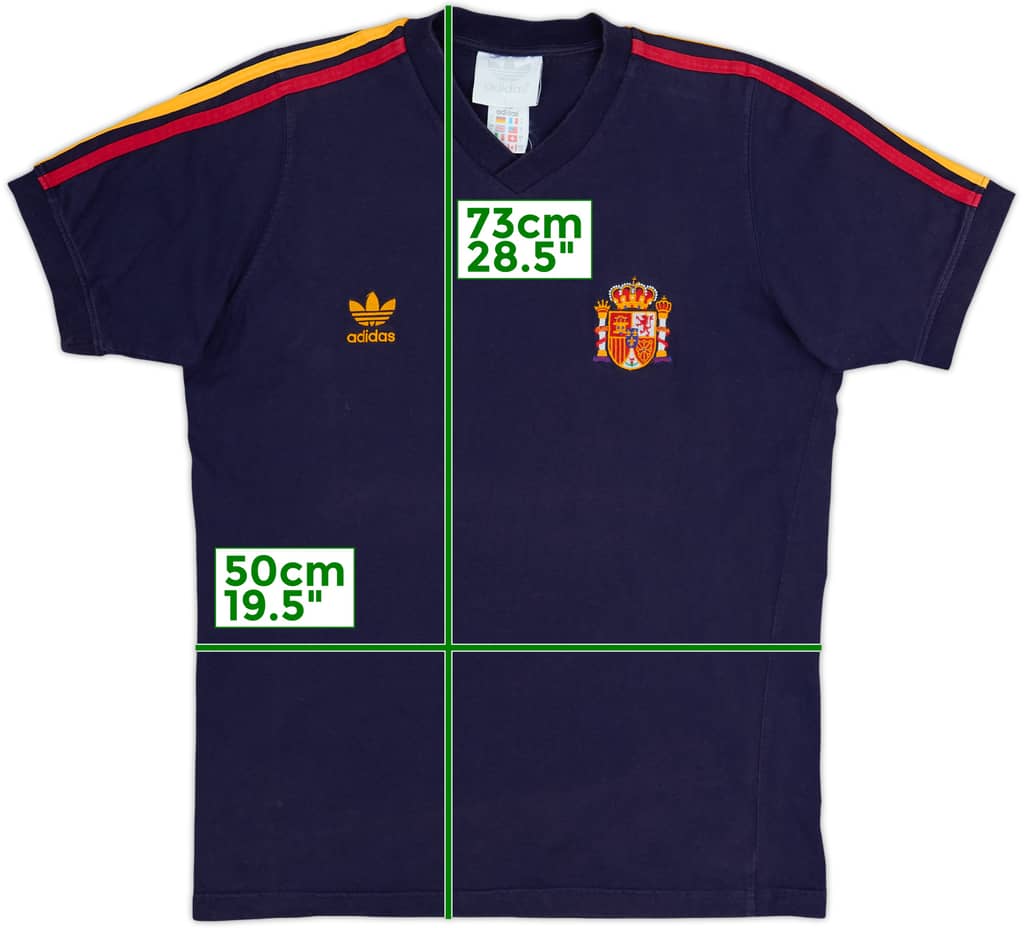 2000-01 Spain adidas Cotton Tee - 8/10 - (L)