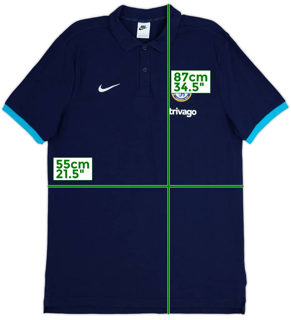 2022-23 Chelsea Nike Polo Shirt - 8/10 - (L)