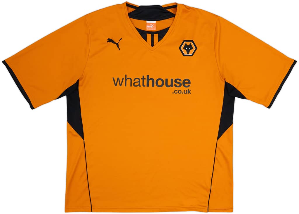 2013-14 Wolves Home Shirt - 9/10 - (XXL)