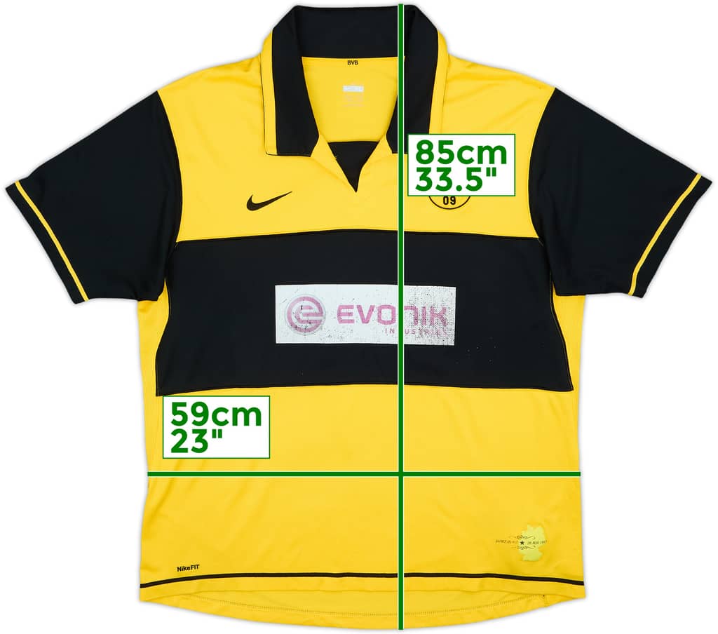 2007-08 Borussia Dortmund Home Shirt - 5/10 - (XL)