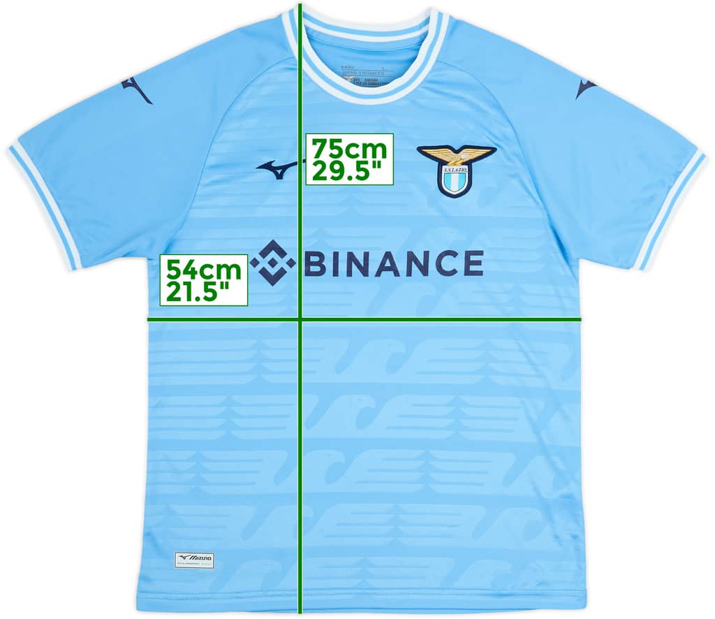 2022-23 Lazio Home Shirt - 10/10 - (L)