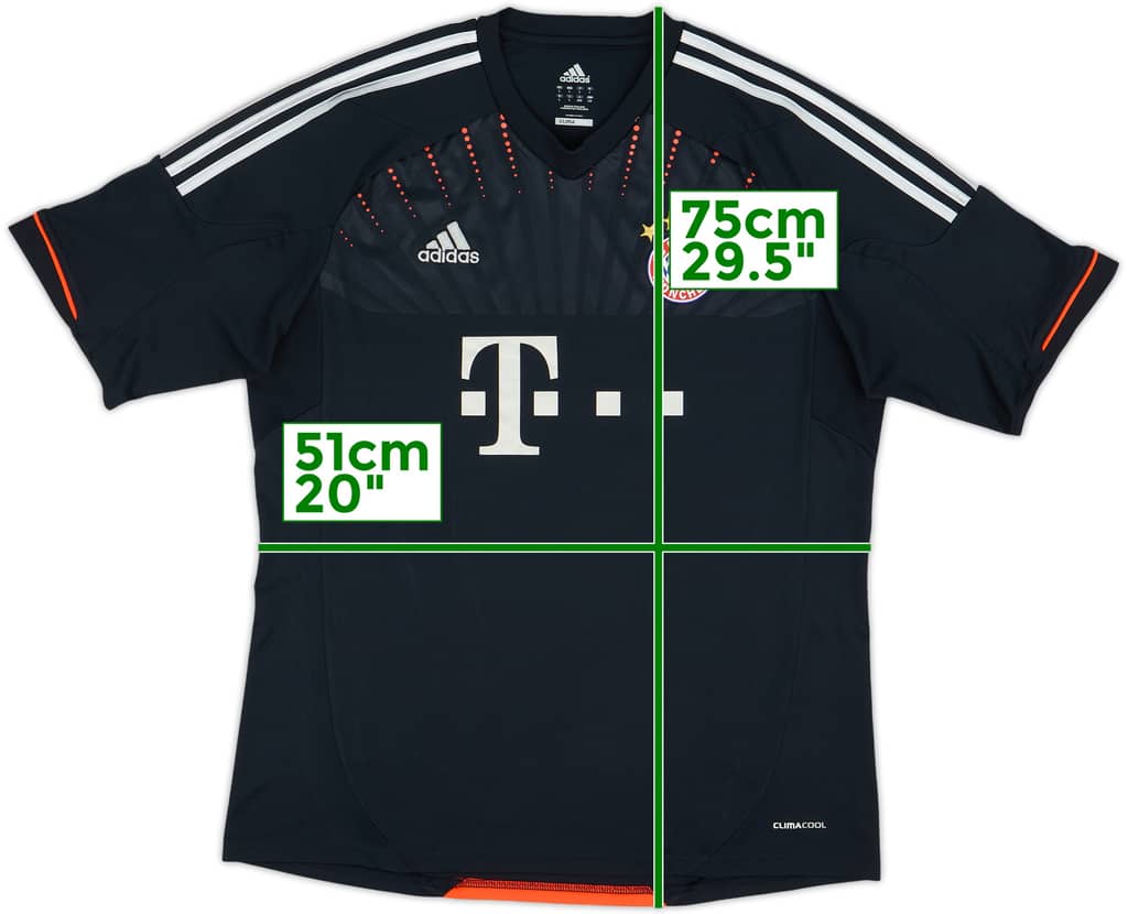 2012-13 Bayern Munich Tercera Camiseta - 8/10 - (L)