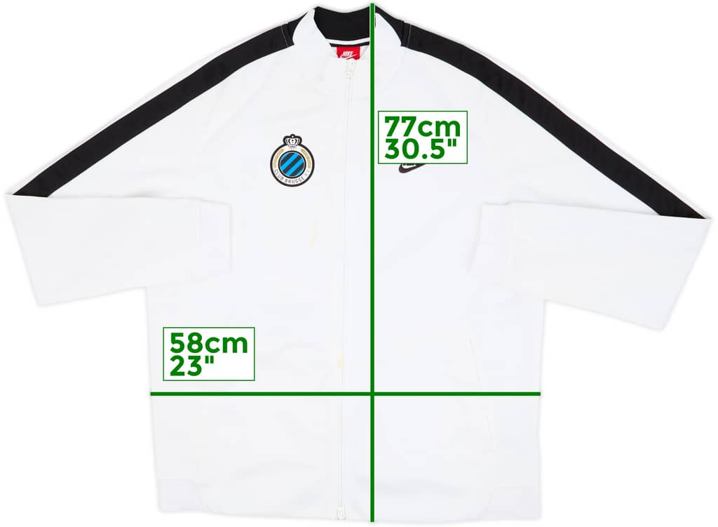 2015-16 Club Brugge Nike Track Jacket - 6/10 - (XL)