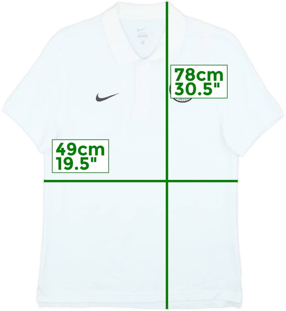2013-14 Club Brugge Nike Polo Shirt - 8/10 - (L)