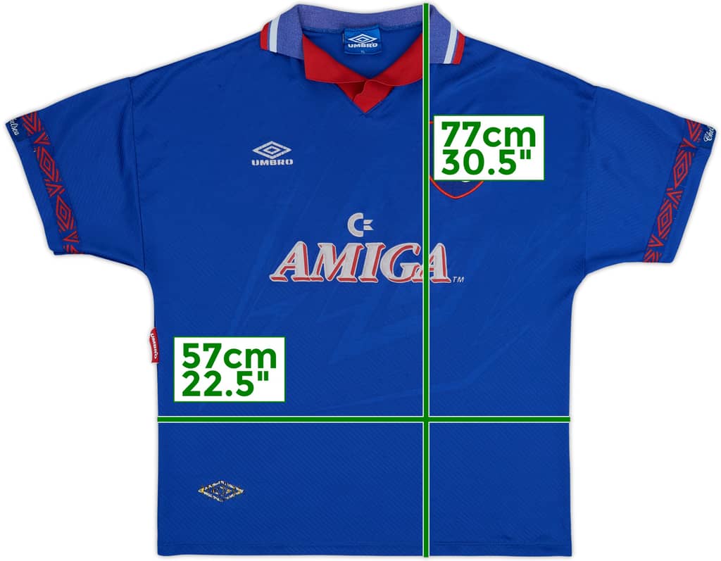 1994-95 Chelsea Home Shirt - 7/10 - (XL)