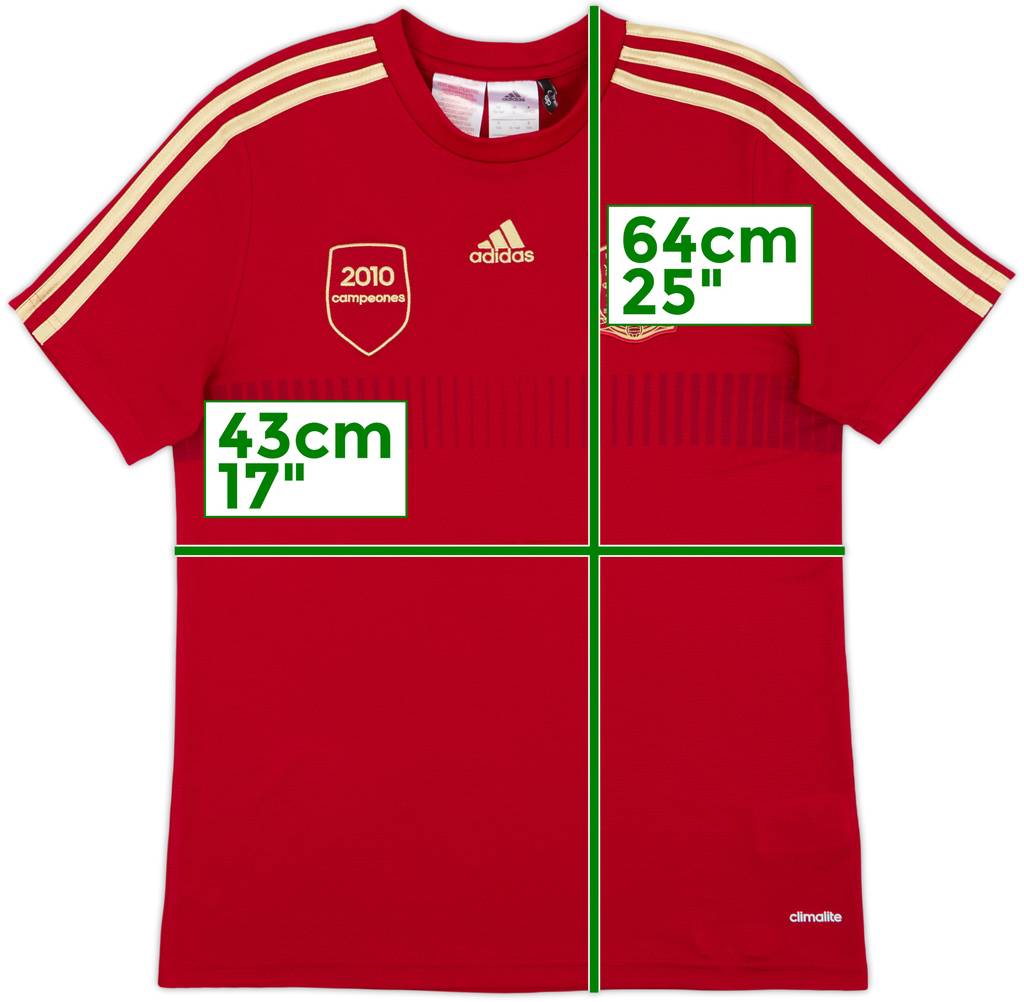 2013-14 Spain adidas Campeones Training Shirt - 7/10 - (L.Boys)