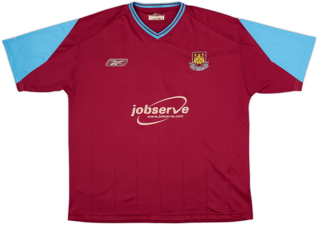 2003-05 West Ham Home Shirt - 7/10 - (XL)