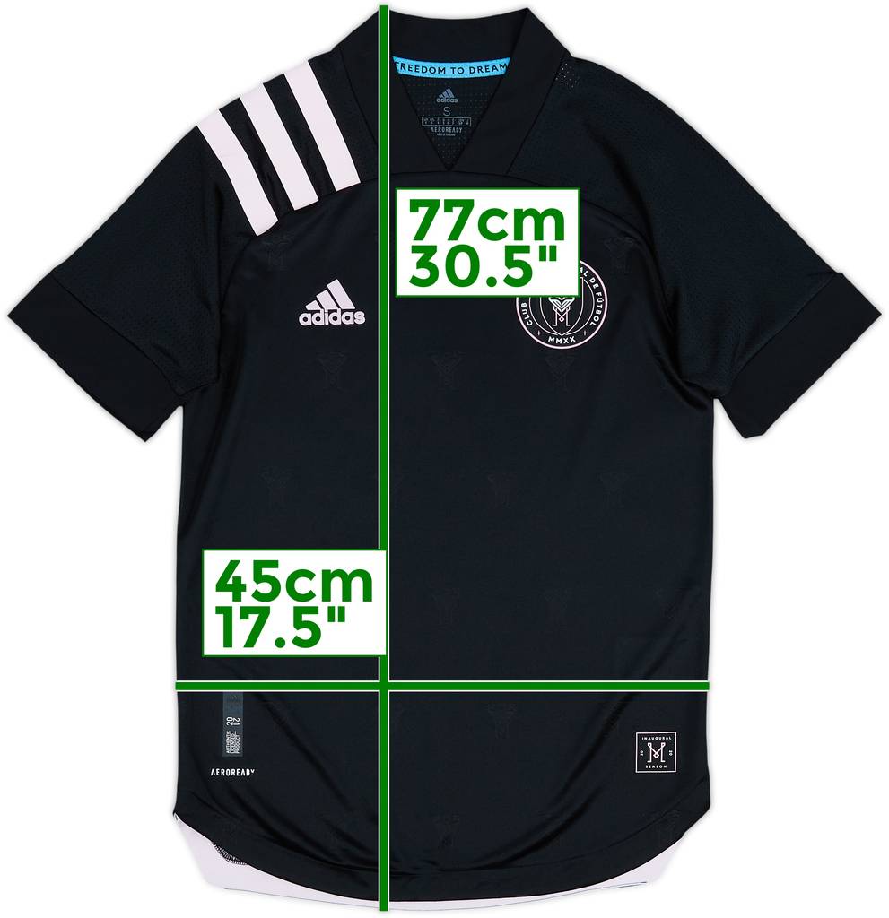 2020 Inter Miami Authentic Away Shirt - 9/10 - (S)