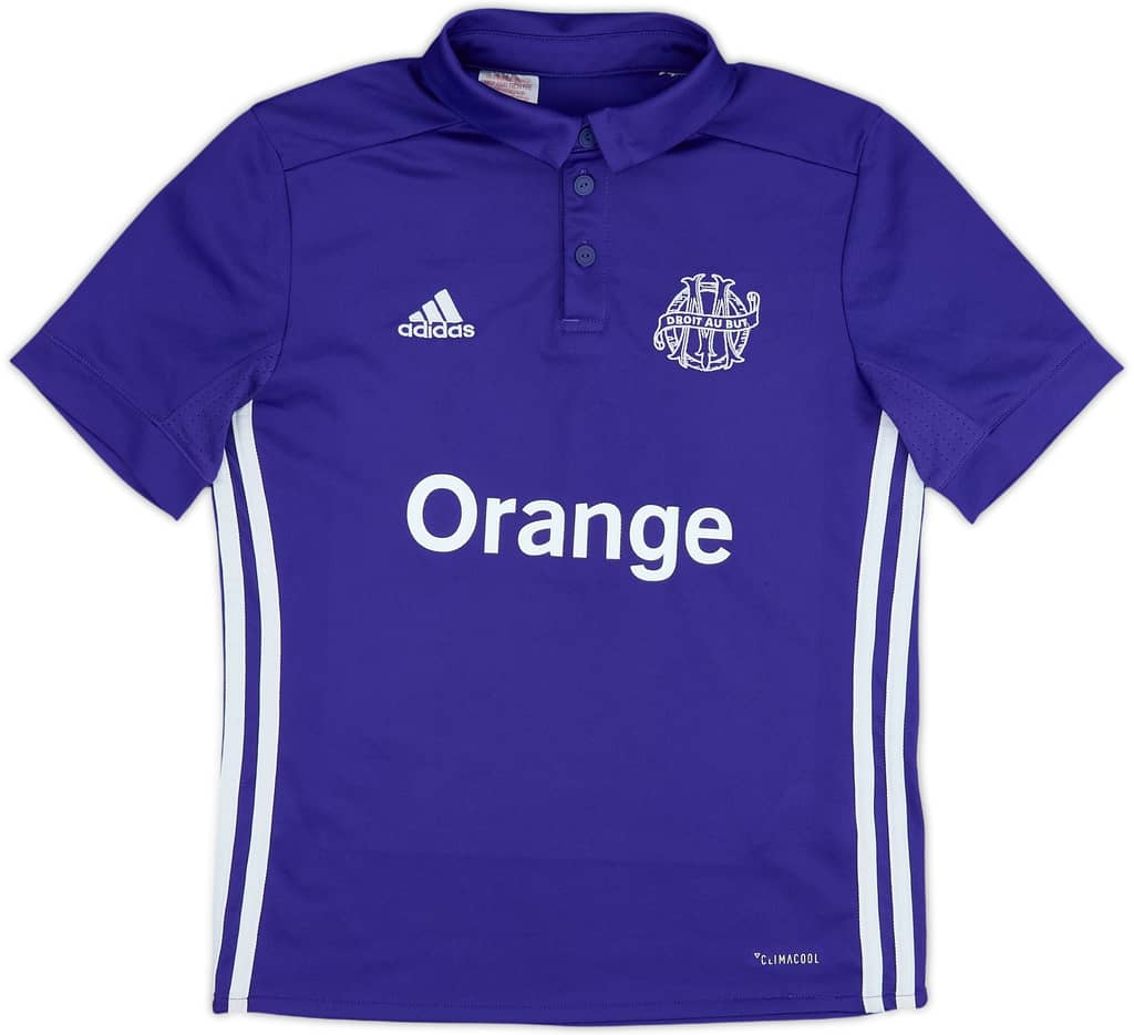 2017-18 Olympique Marseille Third Shirt - 7/10 - (M.Boys)