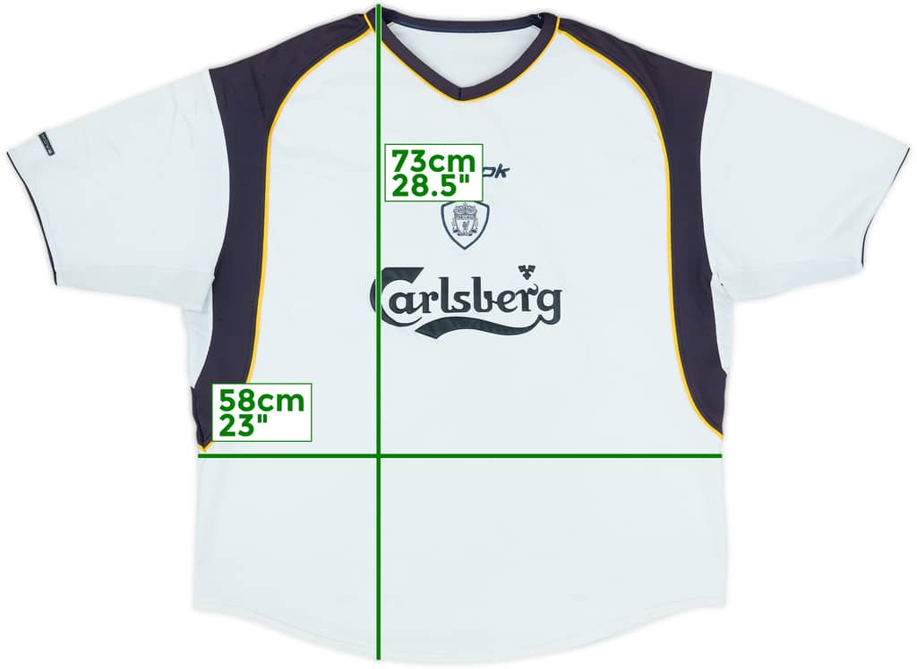 2001-03 Liverpool Away Shirt - 5/10 - (XL)