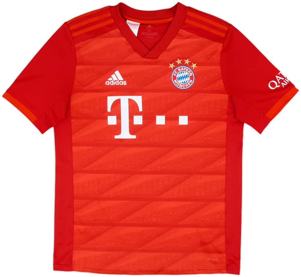 2019-20 Bayern Munich Home Shirt Lewandowski #9 - 8/10 - (XL.Boys)