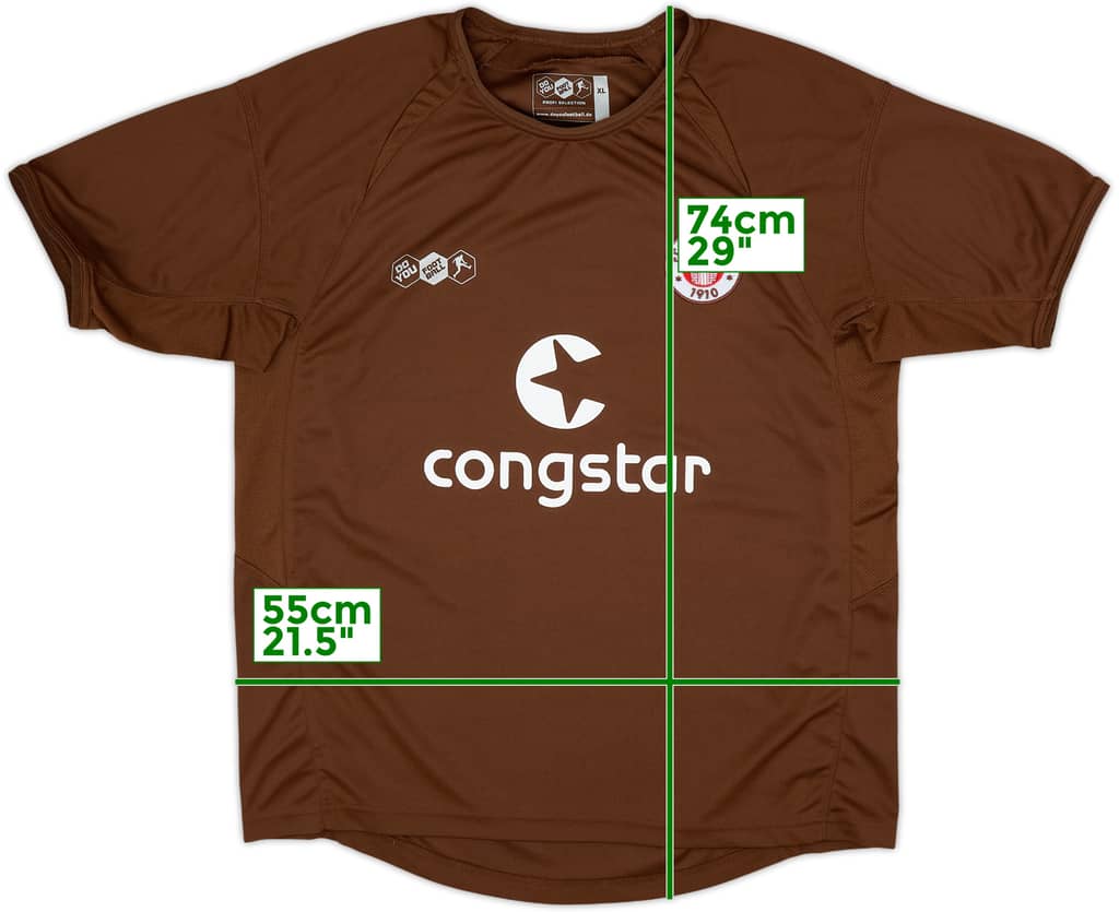 Camiseta de local del St Pauli 2007-08 - 10/10 - (XL)
