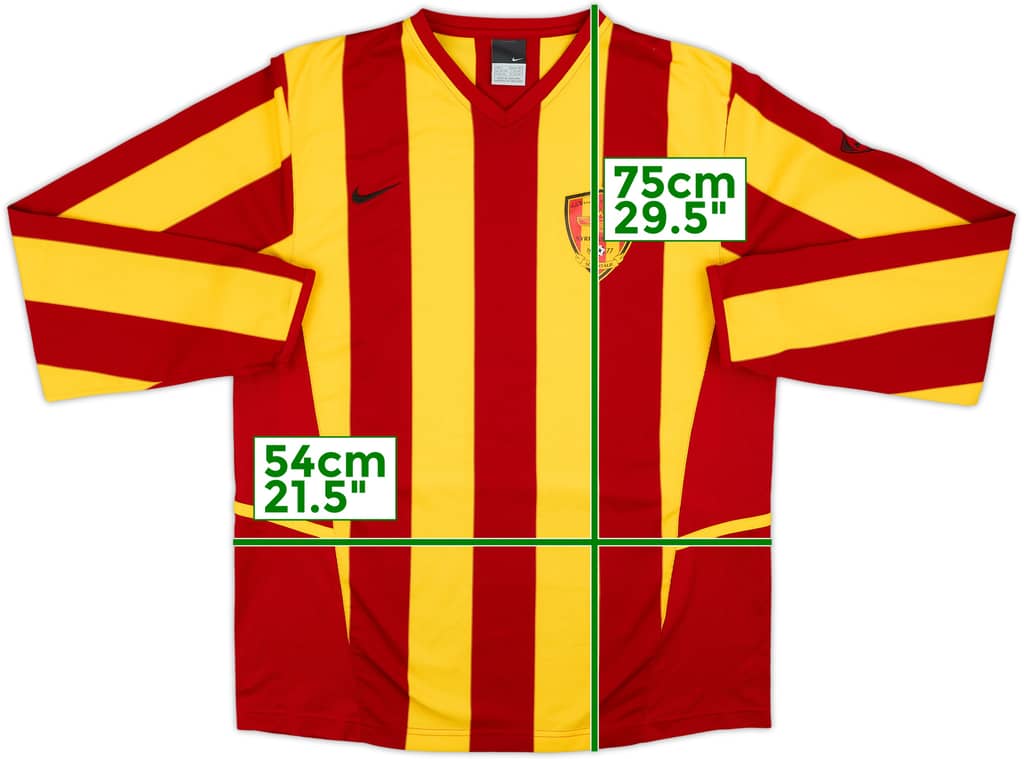 2007-08 Syrianska Home L/S Shirt - 8/10 - (L)