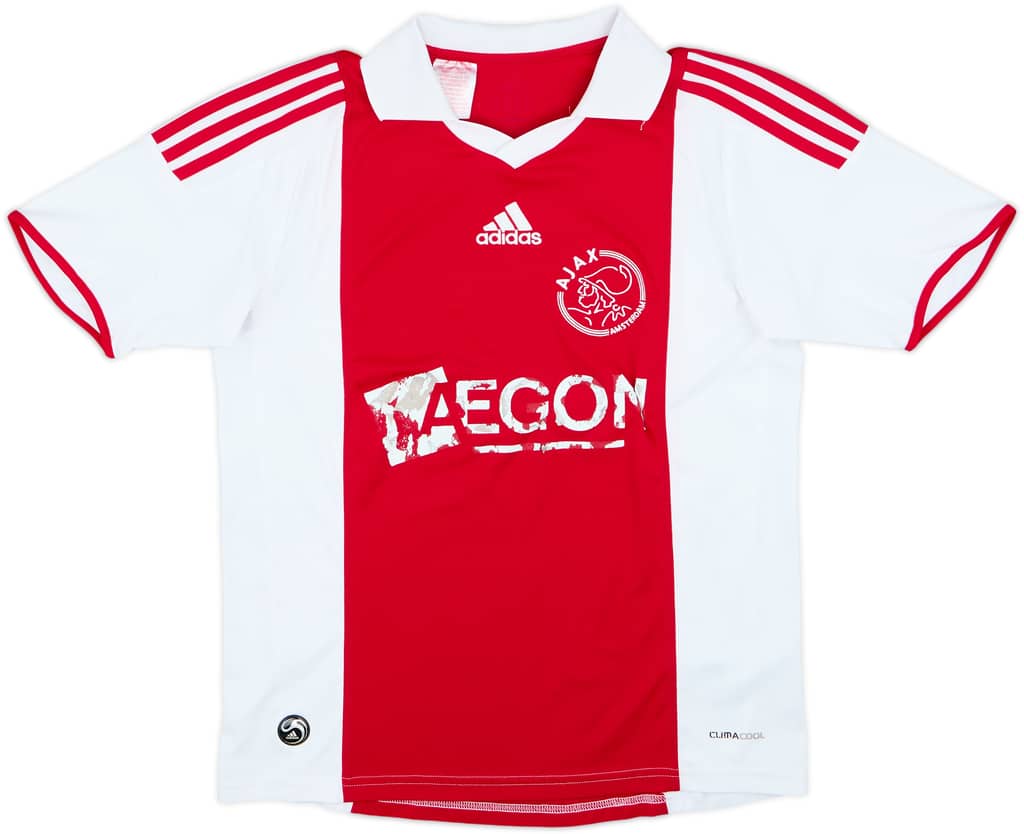2009-10 Ajax Home Shirt - 4/10 - (L.Boys)