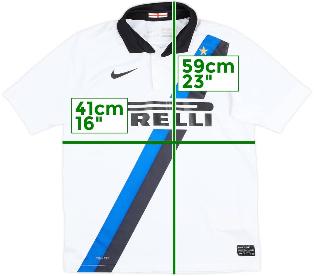 2011-12 Inter Milan Away Shirt - 10/10 - (10-11 Years)