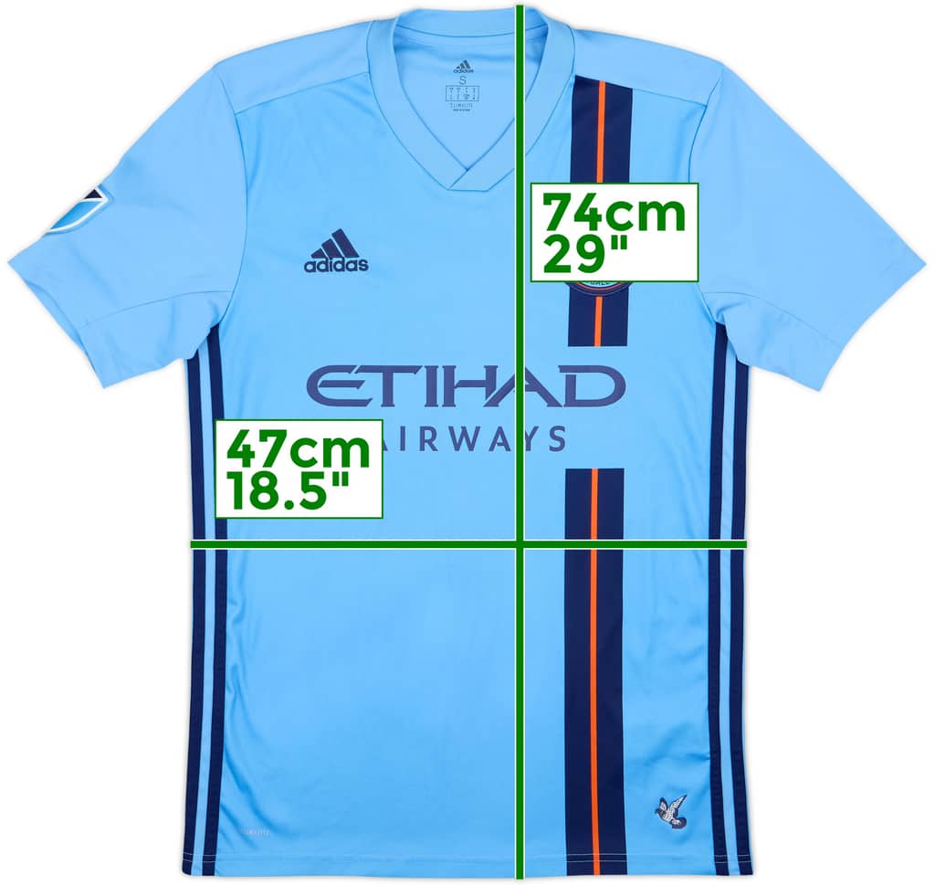 2019-20 New York City FC Home Shirt - 10/10 - (S)