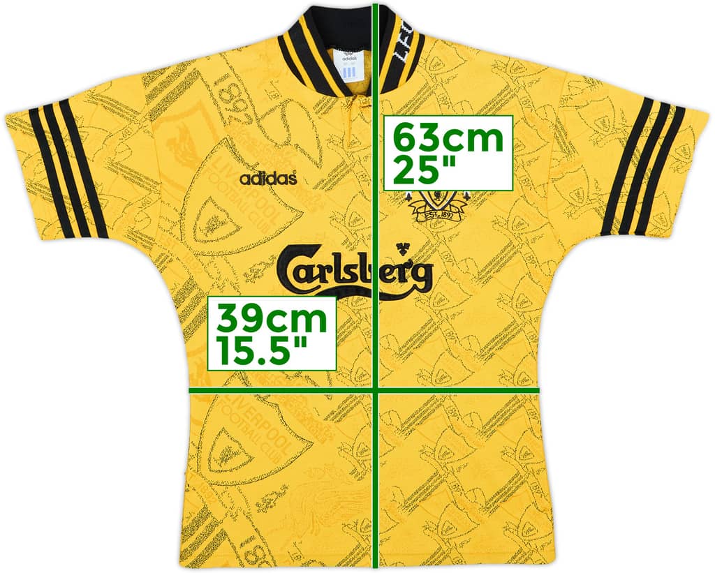 1994-96 Liverpool Third Shirt - 8/10 - (M.Boys)