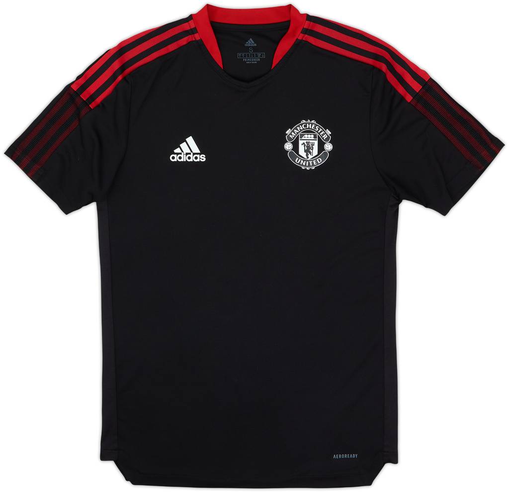 2021-22 Manchester United adidas Training Shirt - 8/10 - (S)