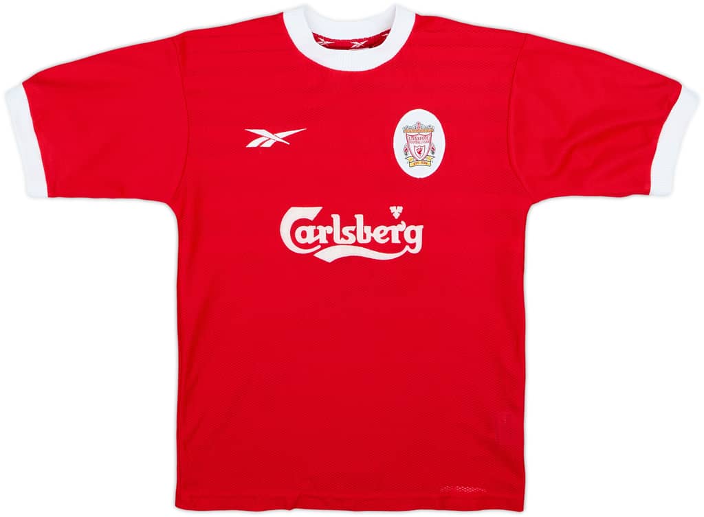 1998-00 Liverpool Home Shirt - 9/10 - (11-12 Years)
