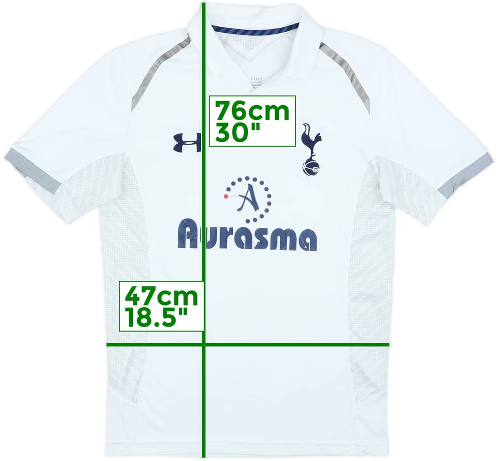 2012-13 Tottenham Home Shirt - 4/10 - (M)