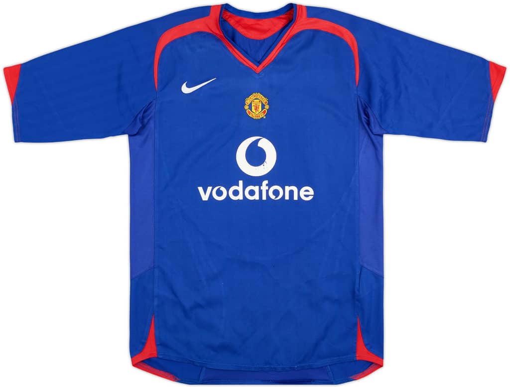2005-06 Manchester United Away Shirt - 5/10 - (15-16 Years)
