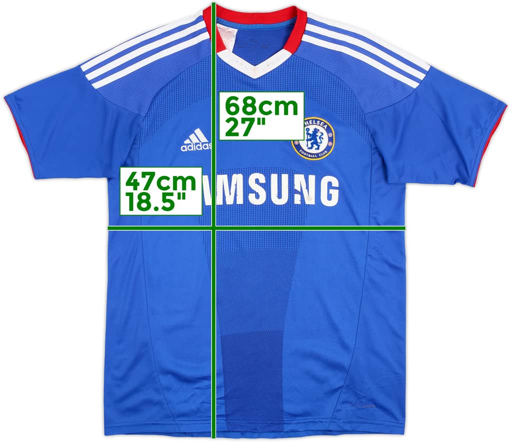 2010-11 Chelsea Home Shirt - 5/10 - (15-16 Years)