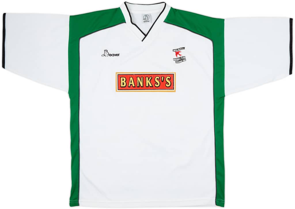 2001-02 Walsall Away Shirt - 9/10 - (L)