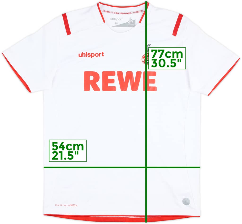 2019-20 Koln Home Shirt - 8/10 - (XL)
